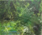 Waldlandschaft, Acryl auf Leinwand, 2012 